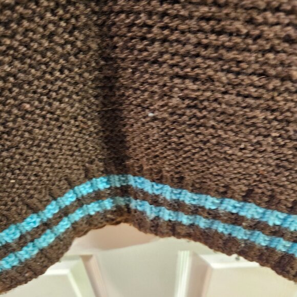 Vintage Mens wool weave vest - Picture 3 of 16